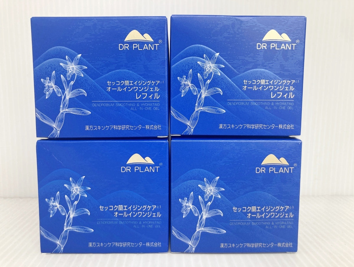 セッコク蘭エイジングケア オールインワンジェル＋レフィル 各2個