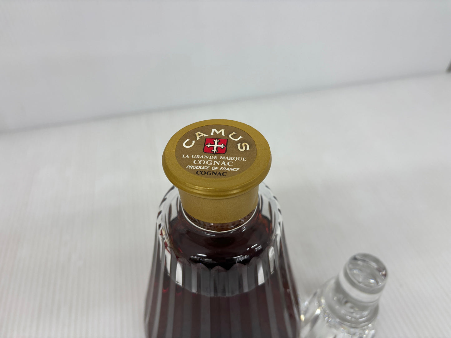 カミュ グランマルキ コニャック バカラクリスタルボトル 替栓あり CAMUS LA GRANDE MARQUE COGNAC Baccarat