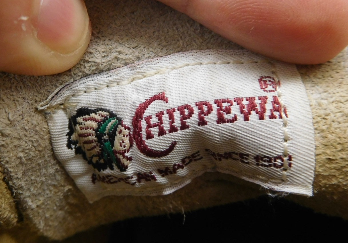 CHIPPEWA チペワ モンキーブーツ スウェード size:7？ 中古囗T巛