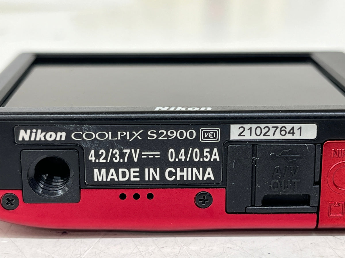 ジャンク Nikon ニコン デジタルカメラ COOLPIX S2900