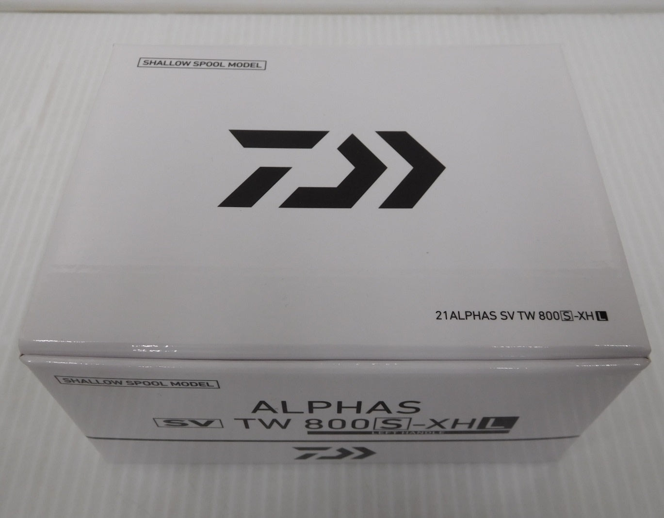 Daiwa ダイワ 21 ALPHAS SV TW 800S-XHL  ベイトリール バスリール 左巻き 中古囗T巛