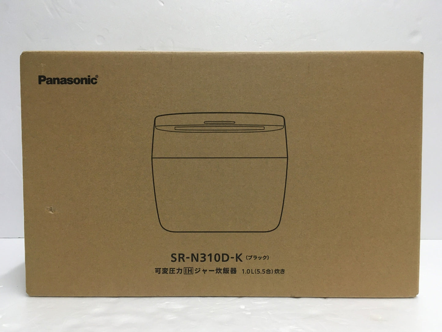 ※送料無料※ Panasonic 可変圧力IHジャー炊飯器 おどり炊き SR-N310D-K ブラック 5.5合炊き 2025年発売モデル 未開封 囗G