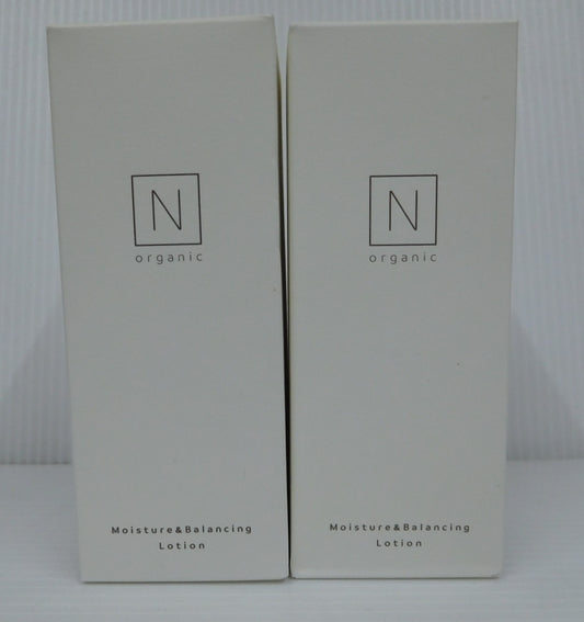 未開封！N organic モイスチュア＆バランシングローション 化粧水 100ml 2本セット 日本製囗T巛