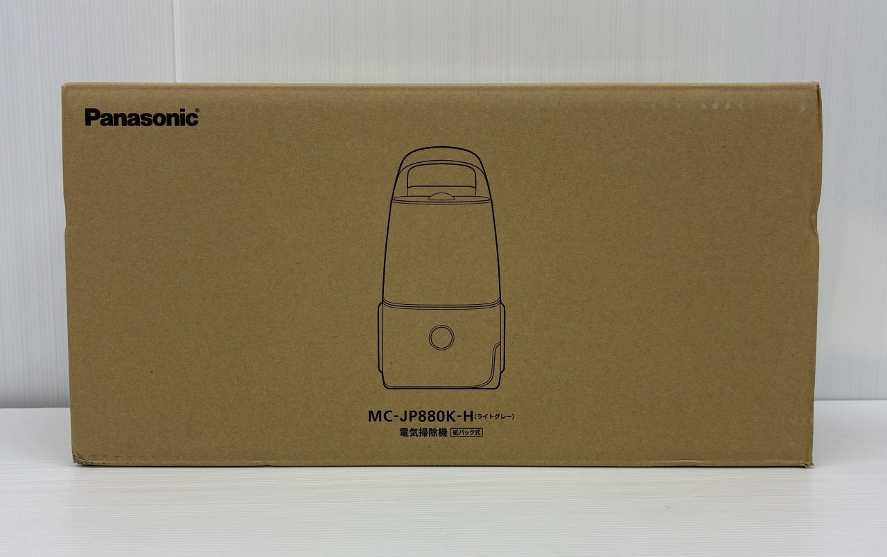 送料無料 未開封！パナソニック 紙パック式キャニスター掃除機 MC-JP880K-H囗T巛