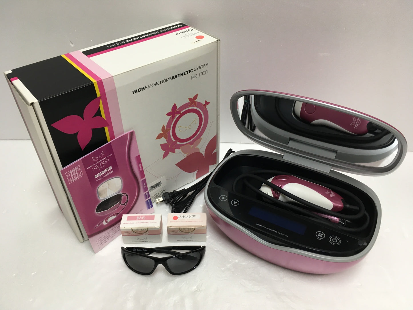 ※送料無料※ ke-non ケノン フラッシュ式脱毛器 NIPL-2080 ver.4.1 中古 ジャンク品 囗G