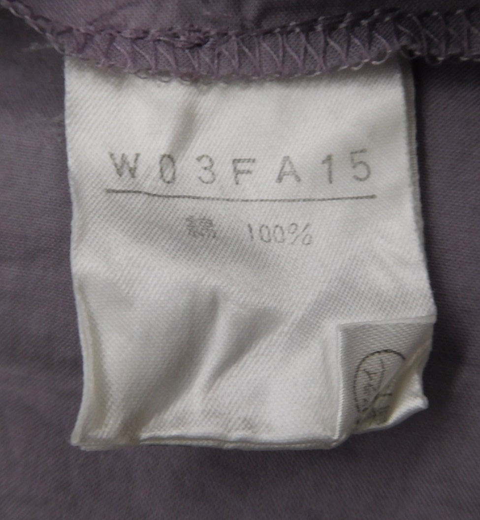 WONDERFUL WORLD カネコイサオ ワンピース W03FA15 綿100％ パープル size:表記なし 中古囗T巛