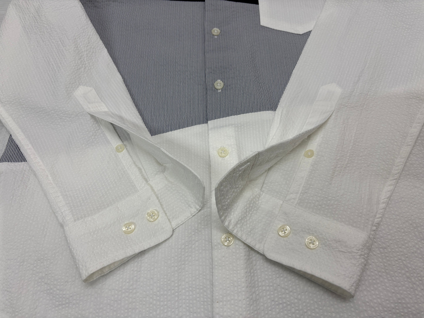 ブラックレーベル クレストブリッジ 長袖 シャツ サイズM BLACK LABEL CRESTBRIDGE