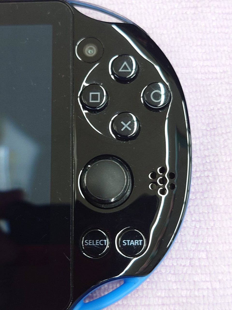 SONY　ソニー　PSVITA　ブルー／ブラック　PCH2000　囗T巛