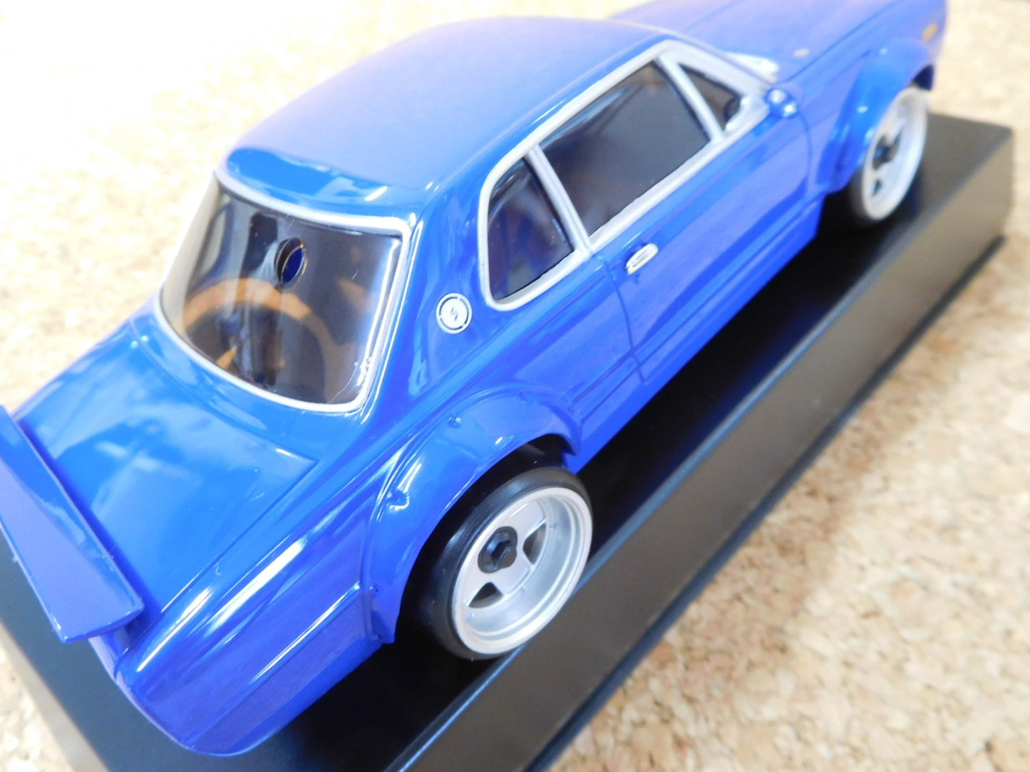 送料無料 SKY NET オートスケールコレクション シャコタンブギ ジュンちゃんのハコスカ(青) 囗T巛