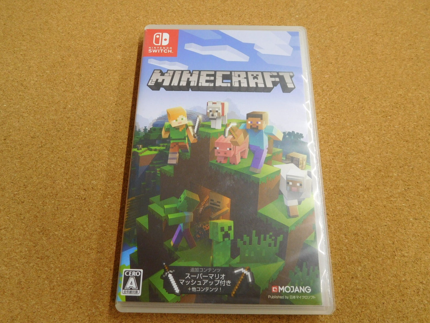 送料無料クリックポスト発送 任天堂スイッチソフト マインクラフト 囗T巛