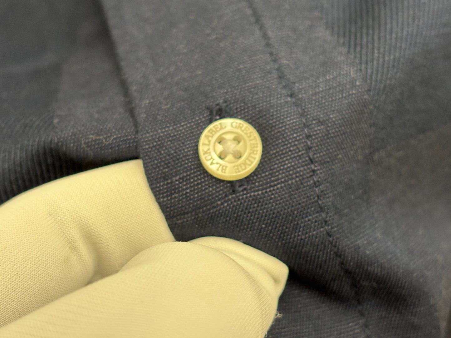 ブラックレーベル クレストブリッジ 長袖 シャツ サイズM BLACK LABEL CRESTBRIDGE