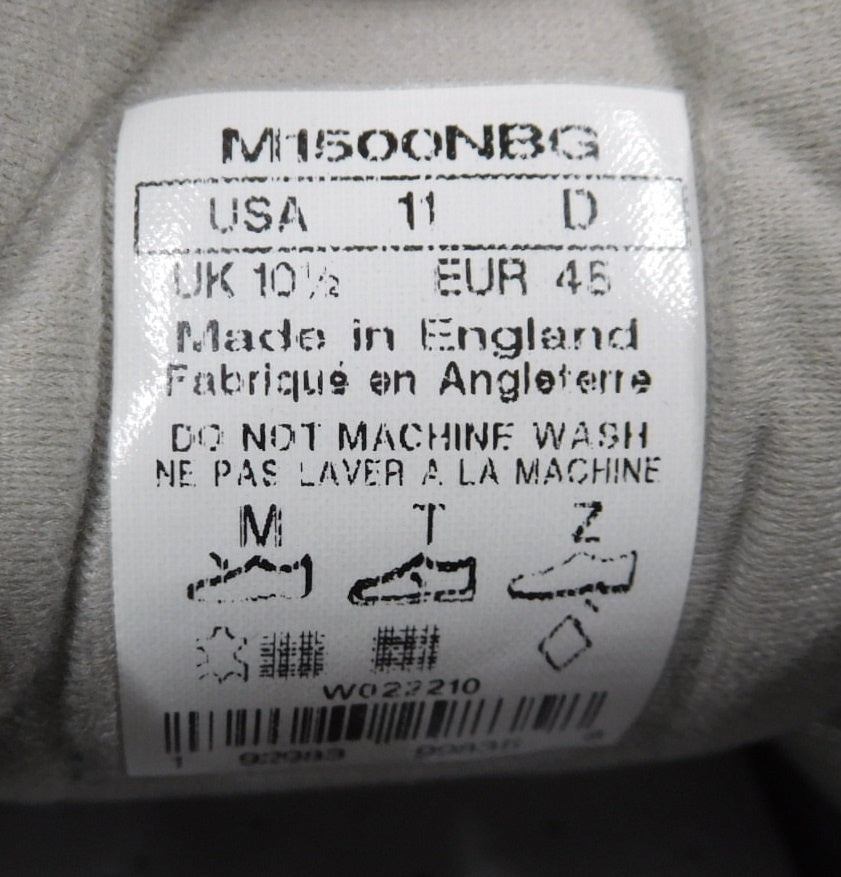 New Balance ニューバランス  M1500NBG 30th ANNIVERSARY 30周年 グレー ロゴ イングランド製 size:USA11 中古囗T巛