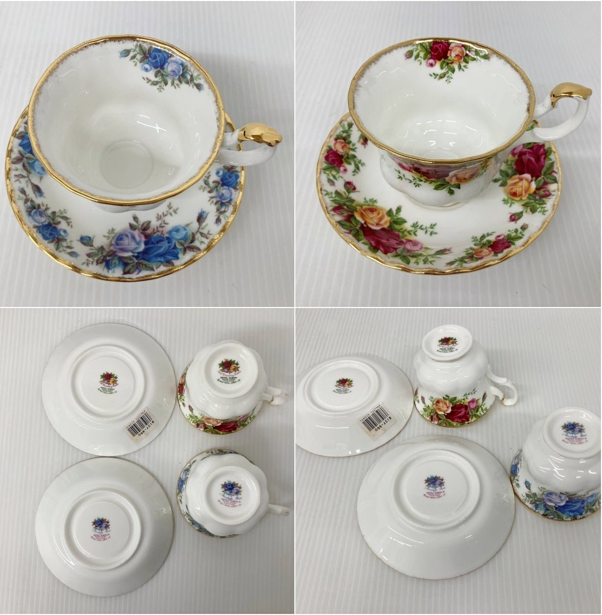 ROYAL ALBERT ロイヤルアルバート カップ＆ソーサー 4客