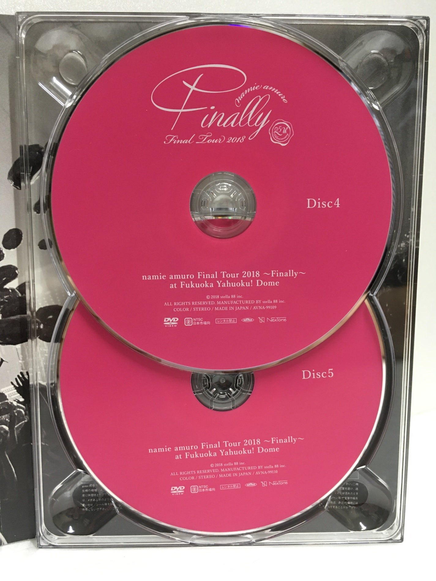 ※送料無料※ 安室奈美恵 Final Tour 2018 Finally 福岡ヤフオク!ドーム公演 初回盤 DVD5枚組 中古 囗G