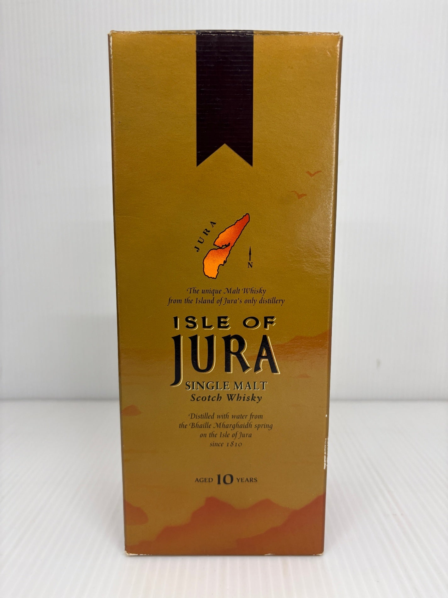 古酒 ISLE OF JURA 10年 750ml 40% シングルモルト スコッチウイスキー 箱付 アイラ オールドボトル