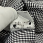 バーバリーブラックレーベル 七分袖 ボタンシャツ ギンガムチェック コットン サイズ2 BURBERRY BLACK LABE