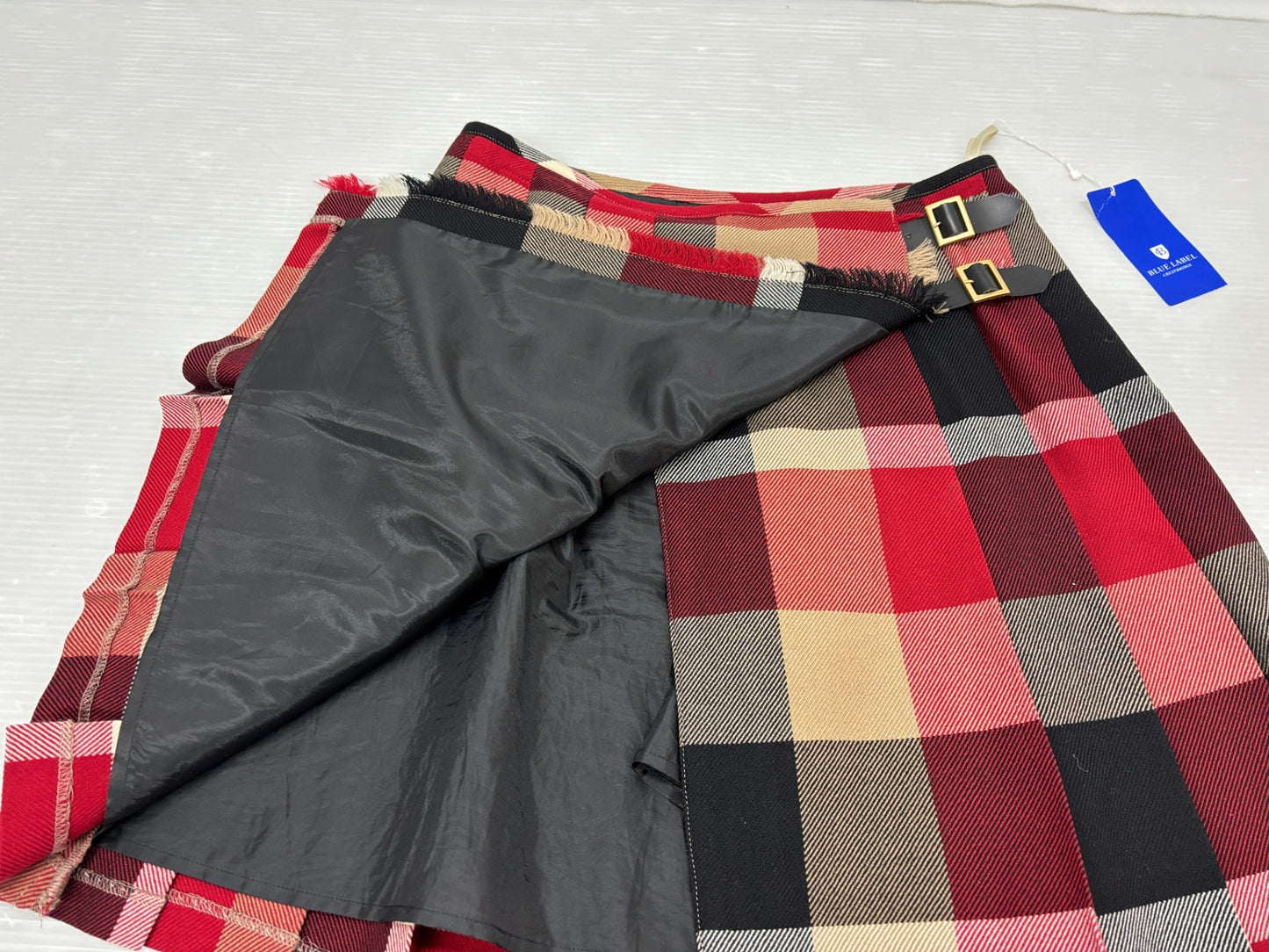 ブルーレーベル クレストブリッジ チェック スカート 55S17-805-16 BLUE LABEL CRESTBRIDGE サイズ38