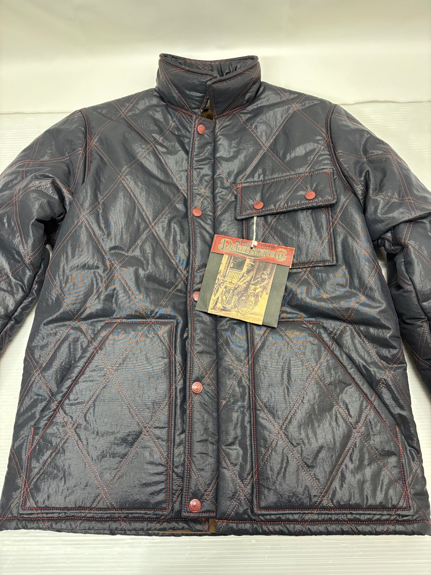 デラックスウエア D-10 モータージャケット DELUXEWARE MOTOR JACKET サイズL