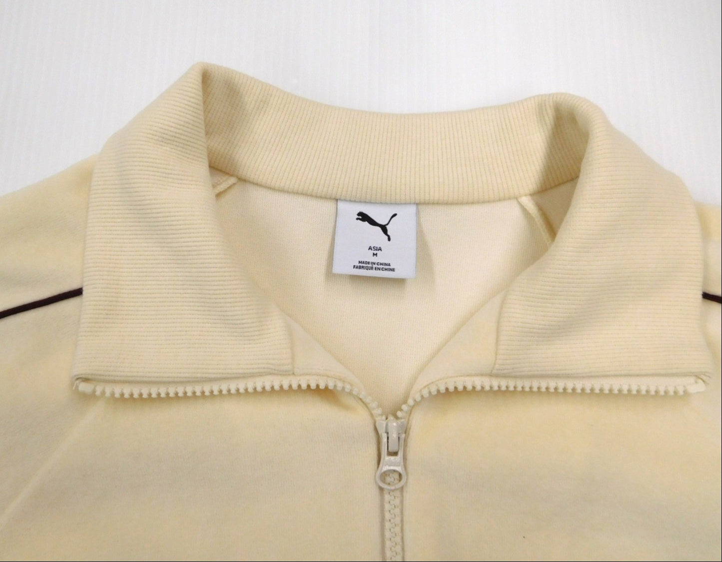 PUMA FREAKS STORE プーマ フリークスストア 別注 T7 トラックジャケット ベロア  ナチュラル size:M囗T巛