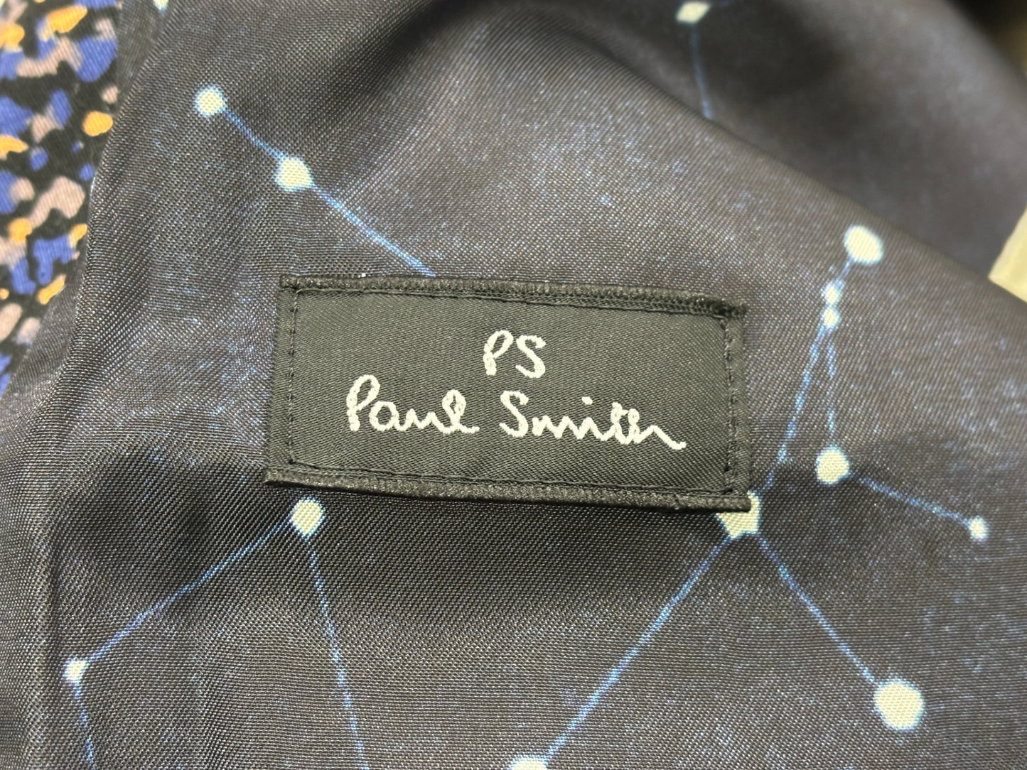 ポールスミス ブルゾン MA-1 ジャケット サイズL 総柄 Paul Smith