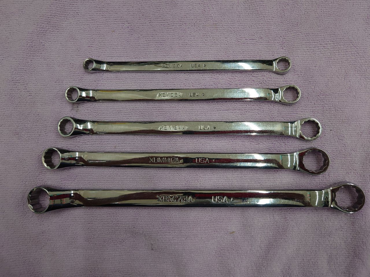 snap-on　スナップオン　メガネレンチ５本セット　XBM-810A　～1719A　囗T巛