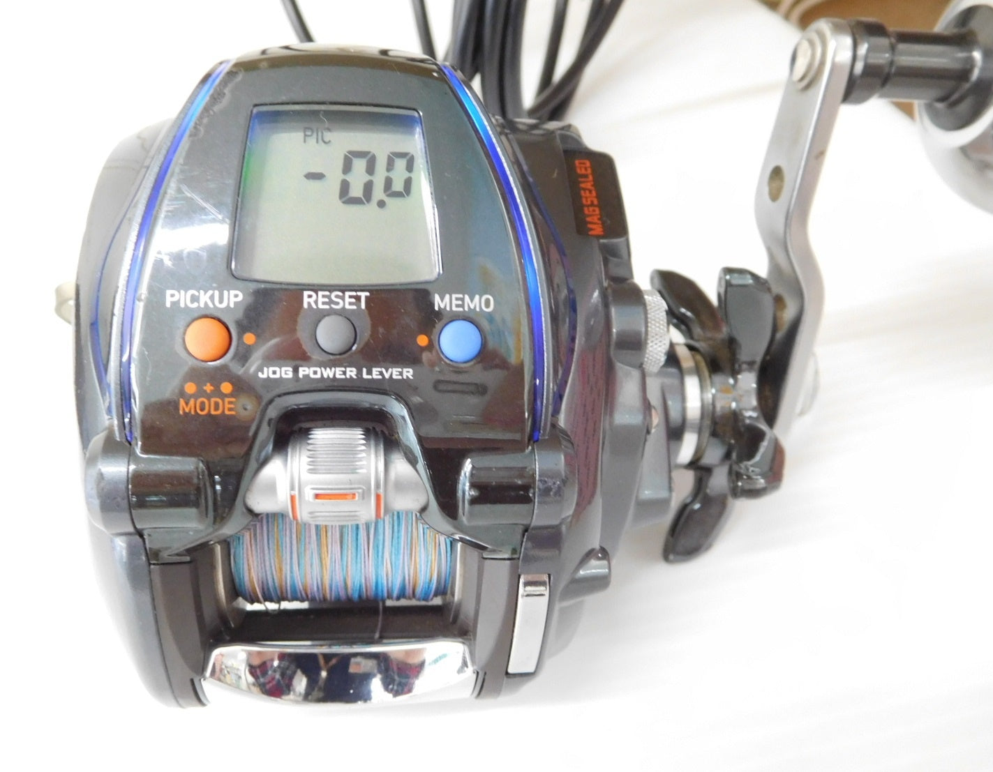 Daiwa ダイワ 電動リール SEABORG 300J 通電チェック済み 中古 キズあり囗T巛
