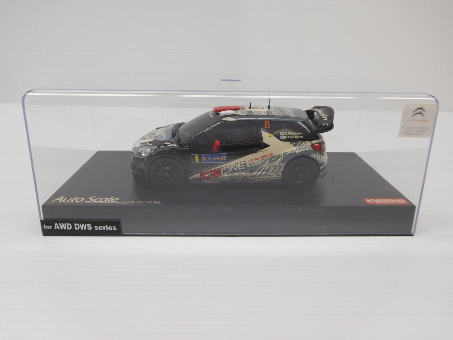 送料無料 京商 シトロエン オートスケールコレクション DS3 WRC 2011 MZP420KR キミ・ライコネン囗T巛