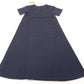 タグ付！BEARDSLEY ナイロンワンピース ネイビー size:F囗T巛