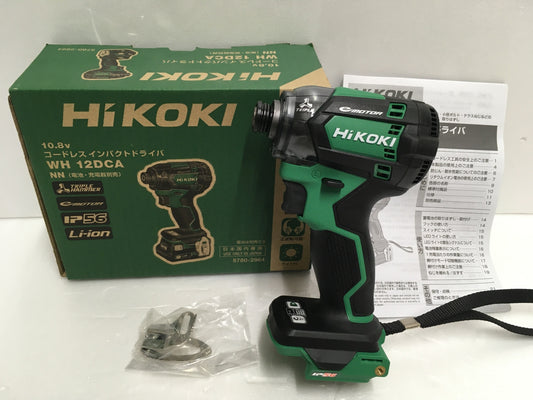 ※送料無料※ HiKOKI ハイコーキ コードレス インパクトドライバー WH12DCA NN 本体のみ 未使用品 囗G