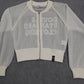 DOUBLE STANDARD CLOTHING ダブルスタンダードクロージング バックロゴ シースルーブルゾン size:F囗T巛