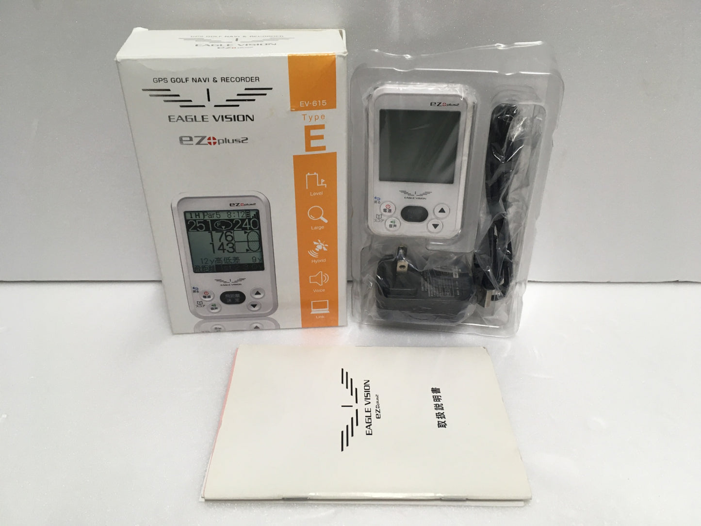 ※送料無料※ アサヒゴルフ ゴルフナビ GPS EAGLE VISION ez plus2 EV-615 ジャンク品 囗G