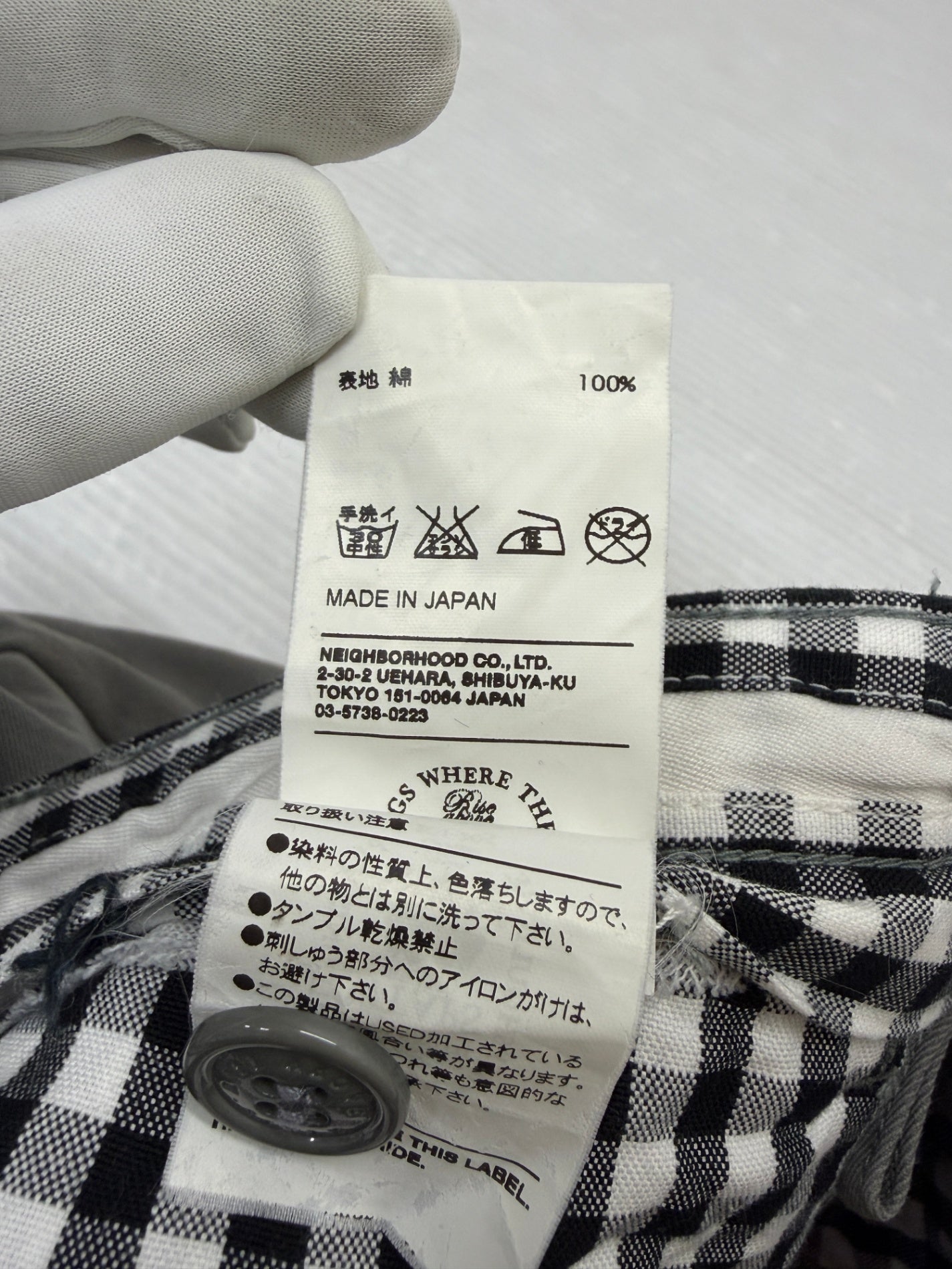 WTAPS ダブルタップス コットン パンツ 101GWDT-PTM07 サイズL