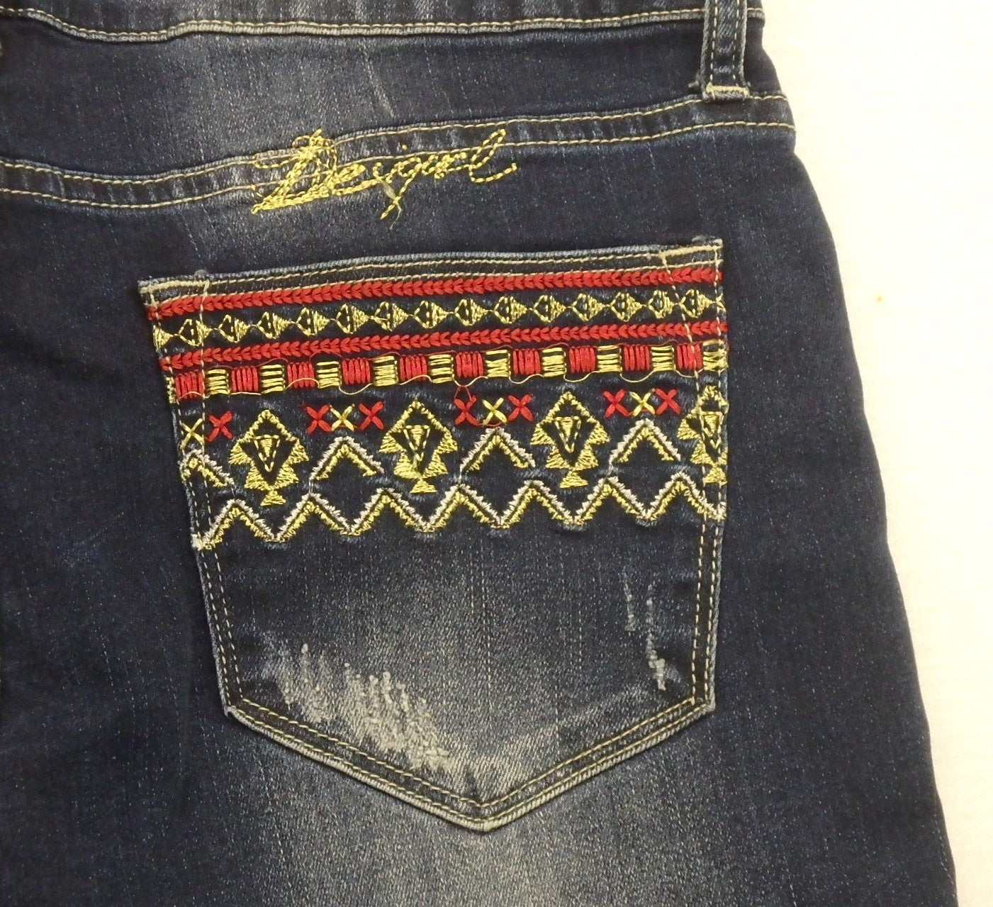 Desigual デシグアル ジーンズ 67D26D2 size:W34囗T巛