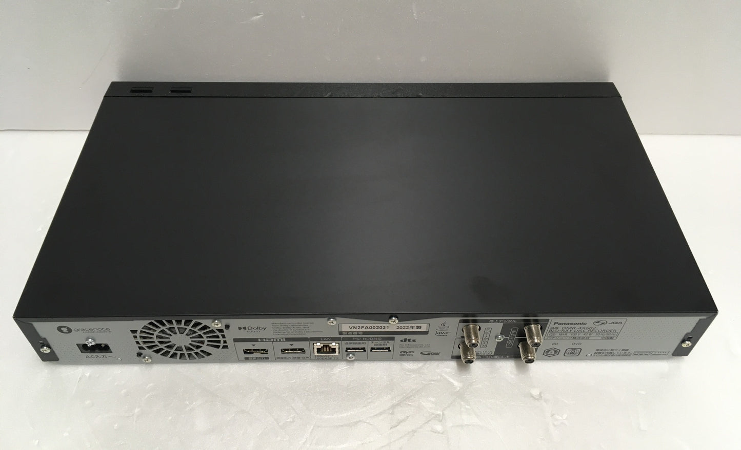 ※送料無料※ Panasonic ブルーレイレコーダー DMR-4X602 ジャンク品 囗G