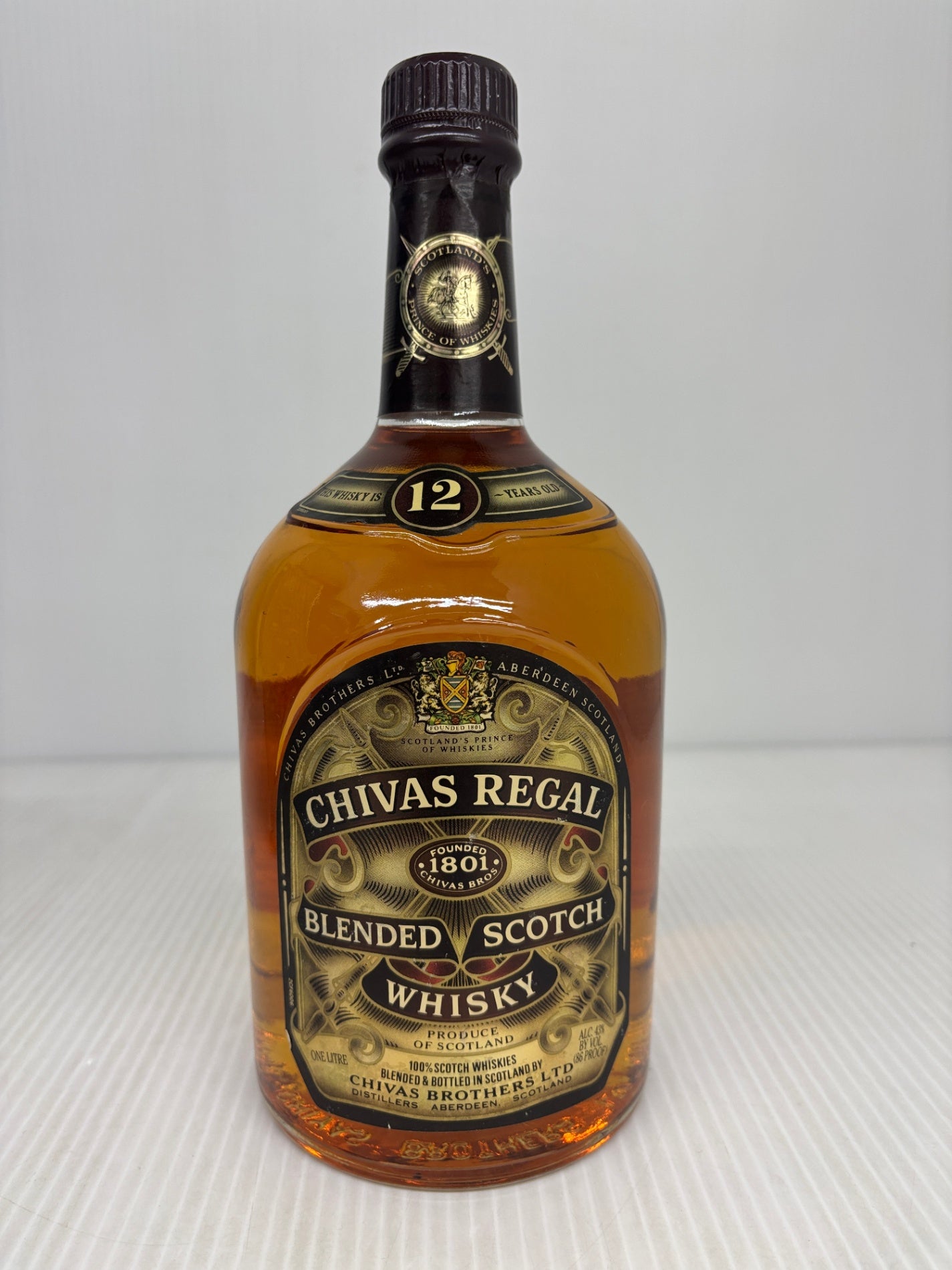 CHIVAS REGAL BLENDED SCOTCH WHISKY AGED 12YEARS シーバスリーガル 12年 ブレンデッドスコッチ 1000ml