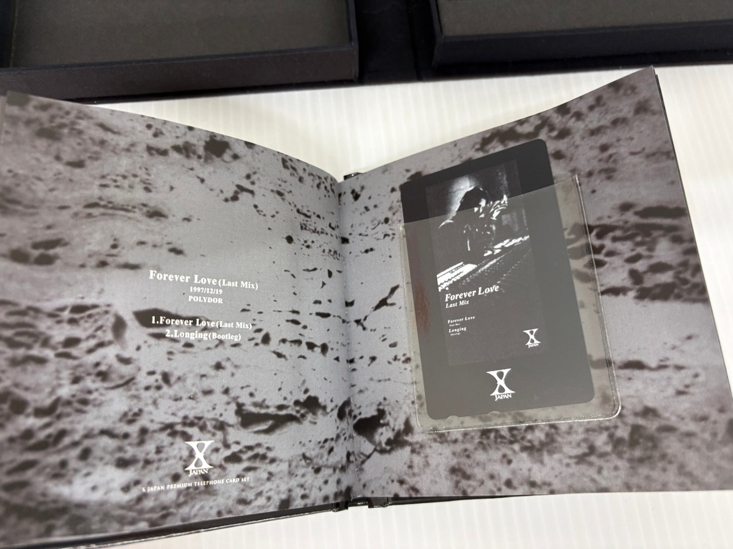 【未使用】X JAPAN PREMIUM TELEPHONE CARD SET テレカ15枚 BOX付 YOSHIKI hide TOSHI 完品