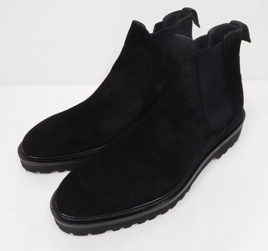 WH BEKKU HOMME別注 干場スペシャル 撥水スエードサイドゴアブーツ WHSP0700S ブラック size:8.5囗T巛