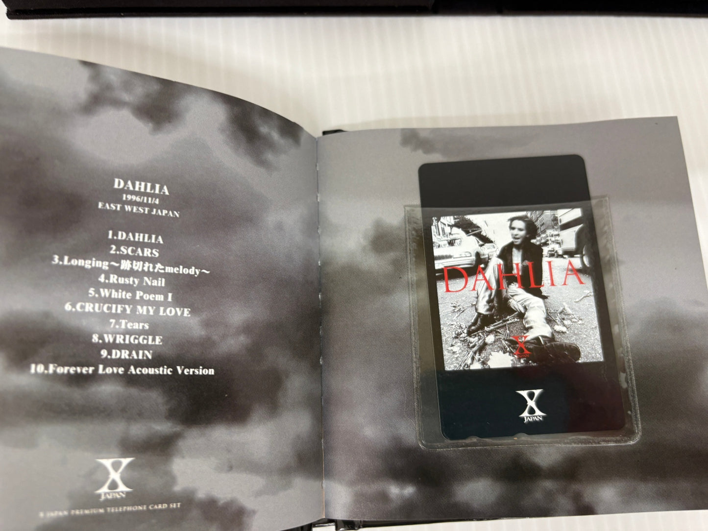 【未使用】X JAPAN PREMIUM TELEPHONE CARD SET テレカ15枚 BOX付 YOSHIKI hide TOSHI 完品