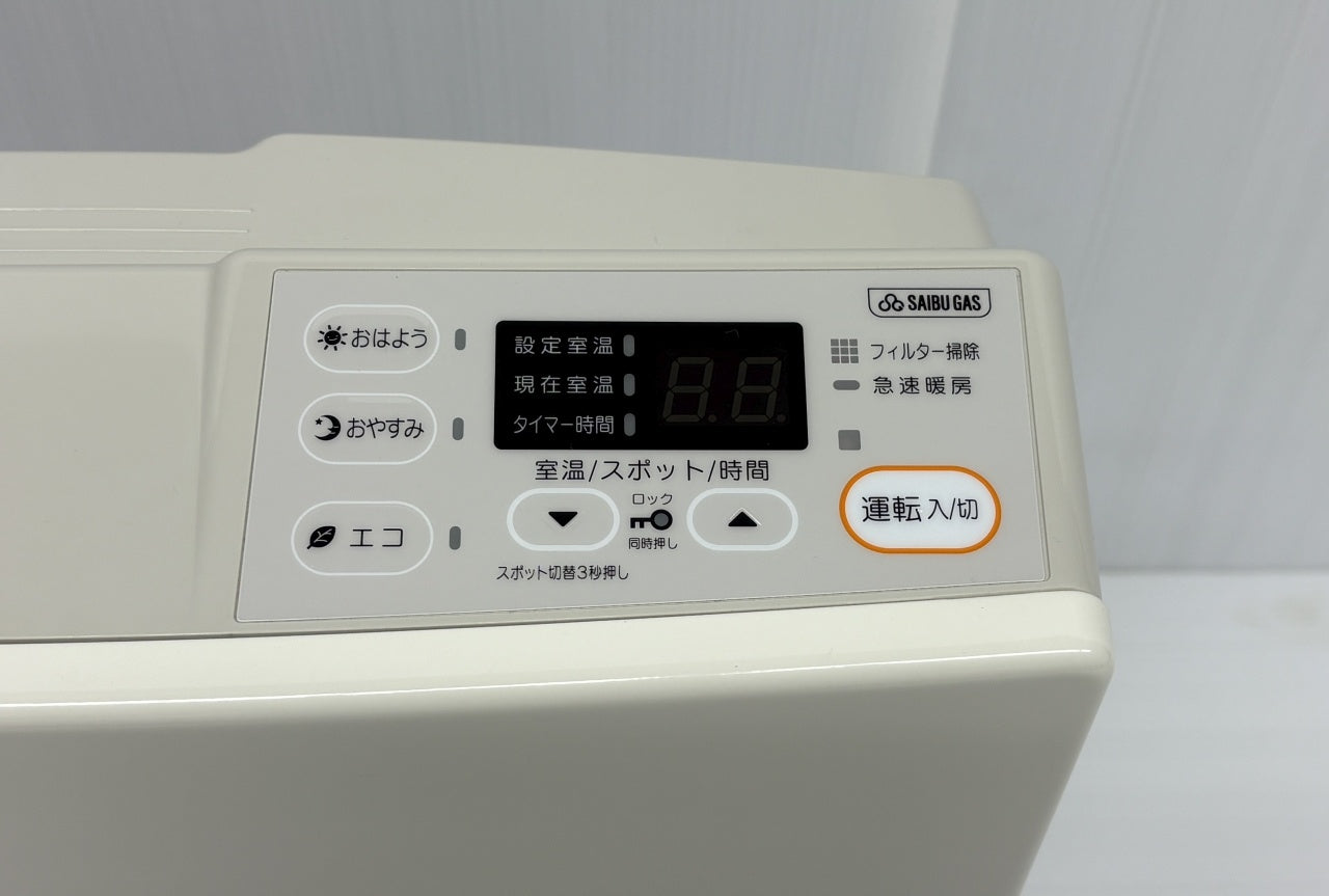 送料無料 西部ガス リンナイ 都市ガス用ガスファンヒーター SGF-406AR SRC-364E囗T巛