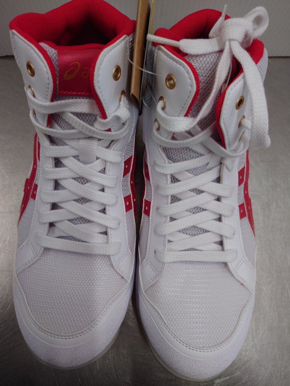 アシックス　asics　プロスニーカー　CP218　1273A091-100　サイズ25.5　囗T巛