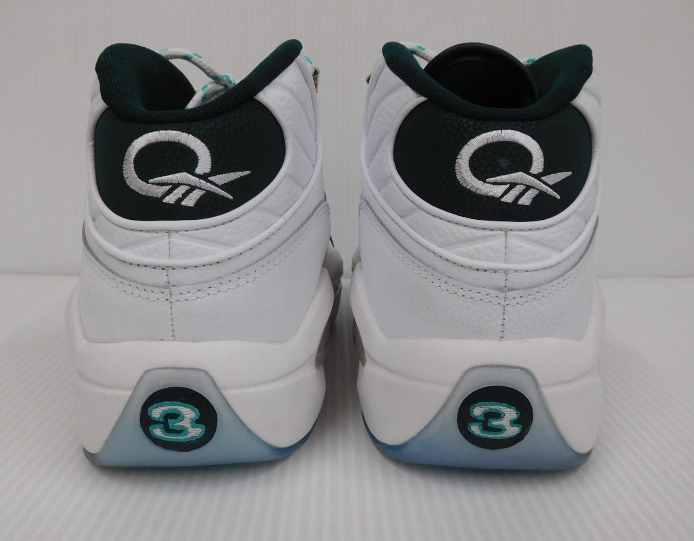 Reebok リーボック QUESTION MID クエスチョンミッド GW8857 ホワイト グリーン size:28cm Reebok リーボック QUESTION MID クエスチョンミッド GW8857 ホワイト