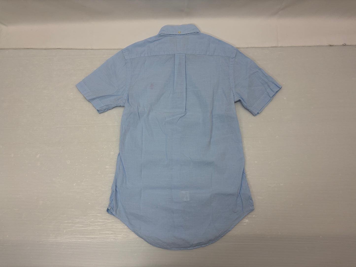 ラルフローレン 半袖シャツ 麻 綿 ボタンダウン サイズS POLO RALPH LAUREN