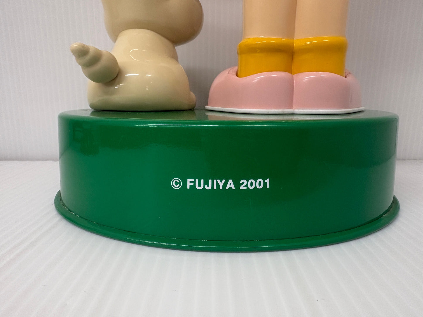 不二家 ペコちゃん 首振り人形 2体セット 首ふり ペコ&ドッグ Special Edition 2001 犬付き ボブルヘッド レトロ 当時物