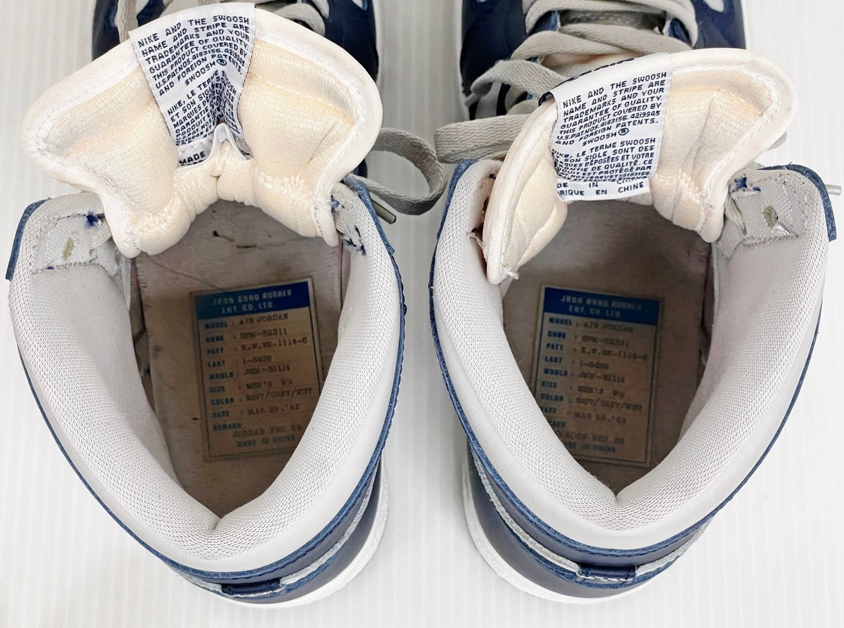 NIKE ナイキ AIR JORDAN 1 HIGH 85 Georgetown BQ4422-400 US9.5 ネイビー/ホワイト