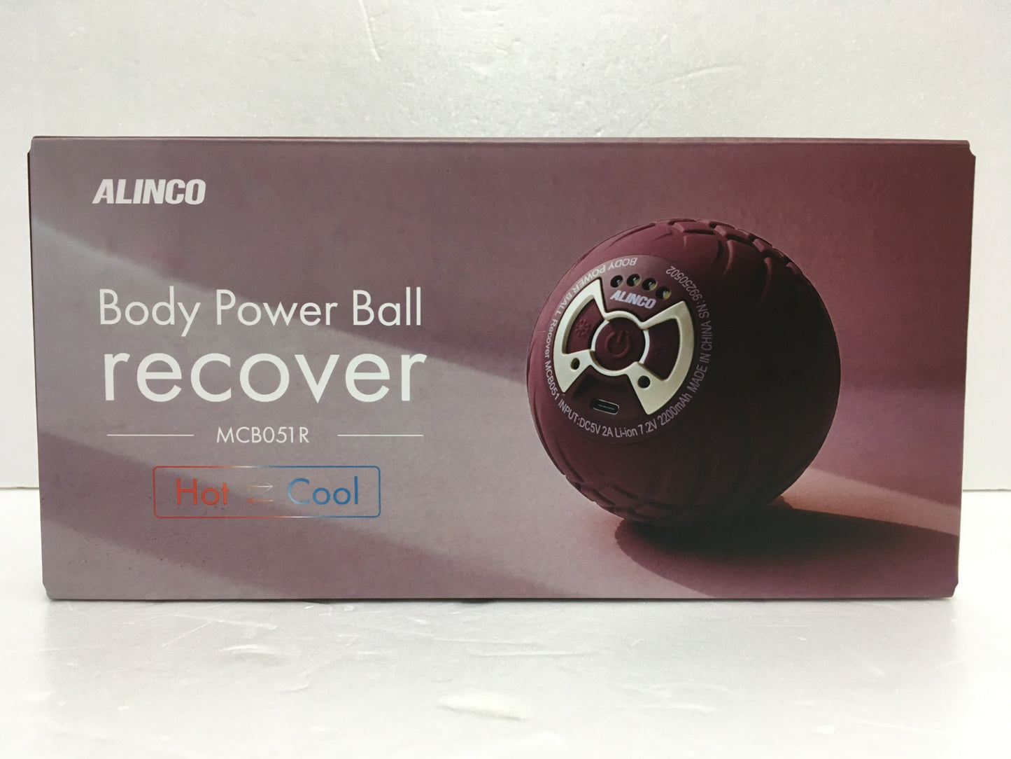 ※送料無料※ ALINCO ボディパワーボール リカバー MCB051R 未使用 囗G