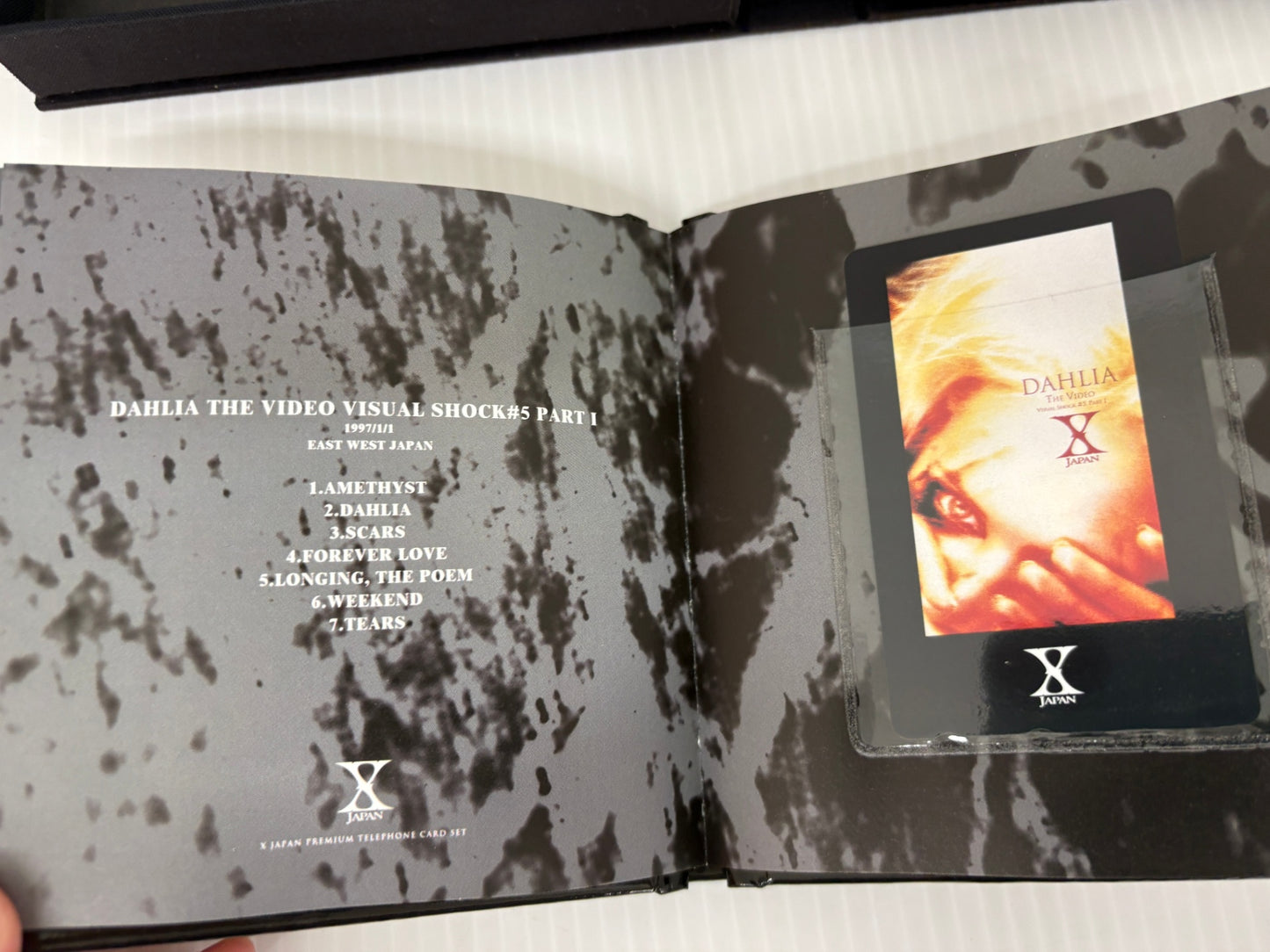 【未使用】X JAPAN PREMIUM TELEPHONE CARD SET テレカ15枚 BOX付 YOSHIKI hide TOSHI 完品