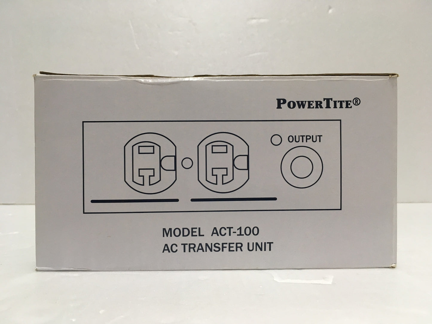 ※送料無料※ 未来舎 POWERTITE 商用電源切換器 ACT-100 長期保管 未使用 囗G
