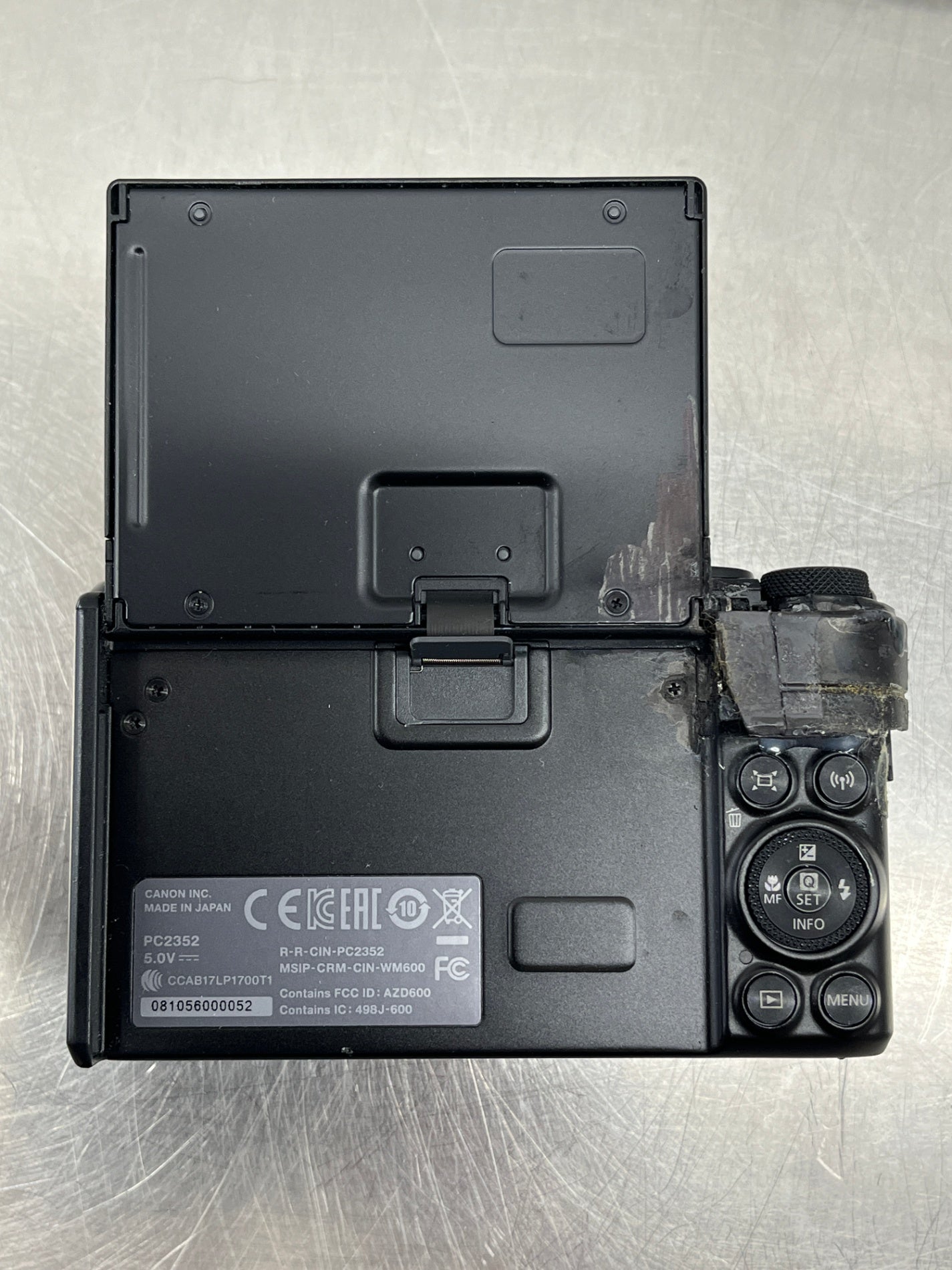 ジャンク Canon キャノン デジタルカメラ PC2352 Power Shot SX740 HS