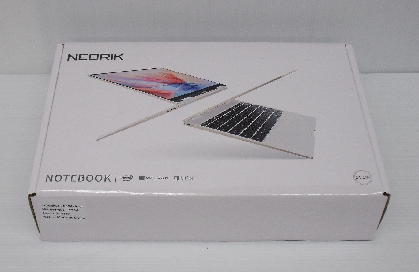 未使用！NEORIK Windows11 Pro ノートPC SC06094-A-01囗T巛