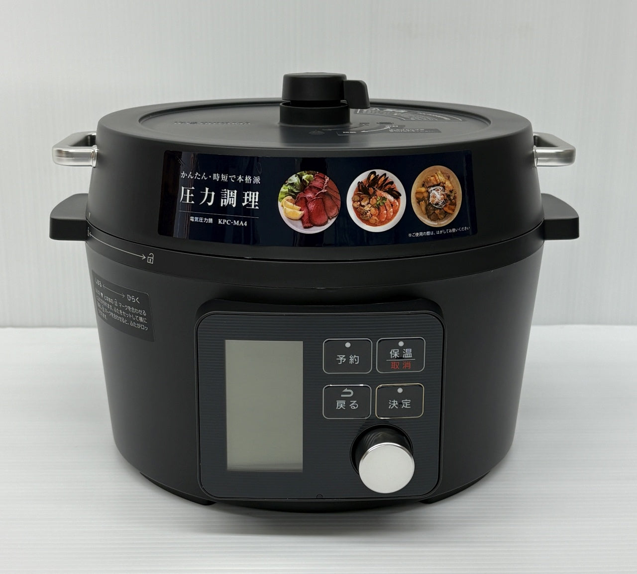送料無料 未使用！アイリスオーヤマ 電気圧力鍋4.0L KPC-MA4-B囗T巛
